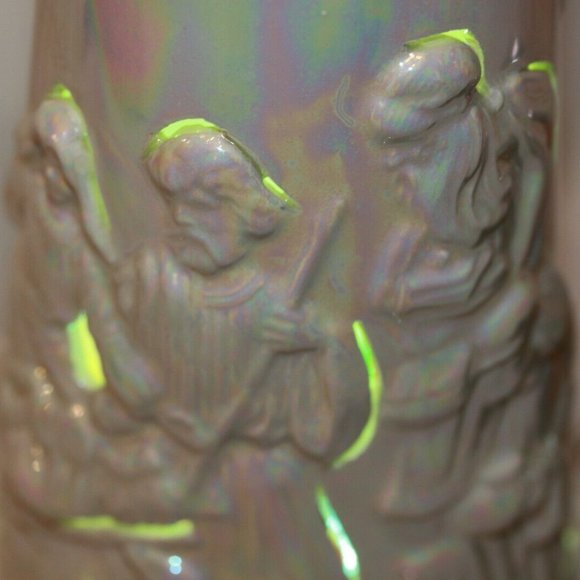 Rare 1982 Vintage Atlantic Mold Ceramic Christmas Lighted NATIVITY SCENE - Picture 6 of 7